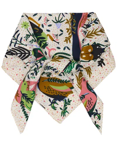 Saachi Birds & Insects Bandana In Multi