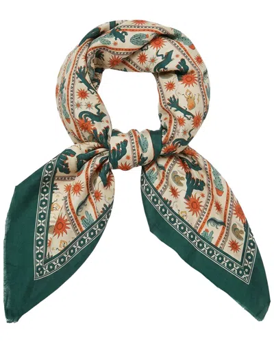 Saachi Cactus Bloom Bandana In Multi