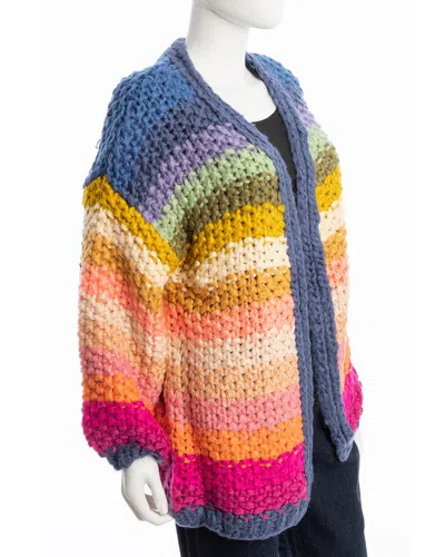 Saachi Cardigan In Bright Multi