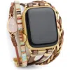 Saachi Crystal Boho Apple Watch® Watchband In Gold