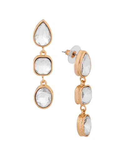 Saachi Crystal Cascade Earrings In Gold