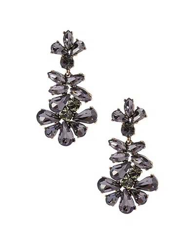 Saachi Crystal Earrings In Black