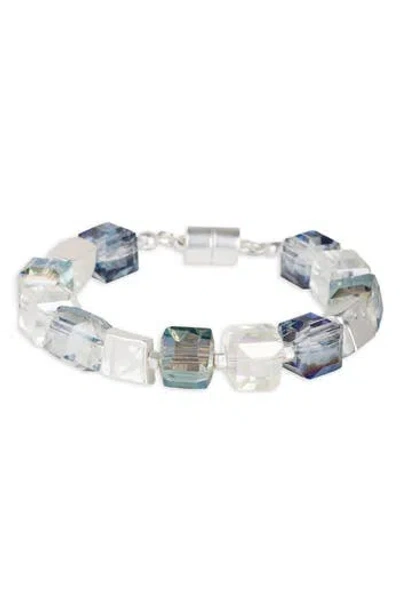 Saachi Cube Beaded Bracelet In Multi