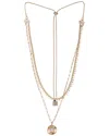 Saachi Cz Khloe Charm Layered Necklace