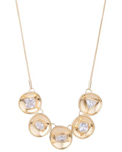 SAACHI SAACHI CZ STUDDED STATEMENT NECKLACE