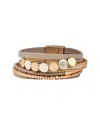 Saachi Dotted Line Bracelet In Multi