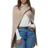 Saachi Drape Rib Wrap In Nude