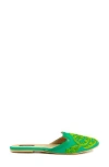 Saachi Enchanted Flora Mule In Green