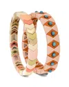Saachi Evil Eye Stretch Bracelet Set
