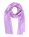 Saachi Cashmere Silk Eyelash Fringe Scarf