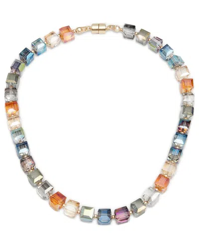 Saachi Faceted Bead Necklace In Multi
