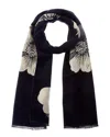 Saachi Floral Motif Reversible Scarf