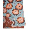 Saachi Floral Reversible Scarf In Blue
