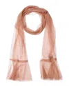 Saachi Glamazon Sheer Crystal Scarf