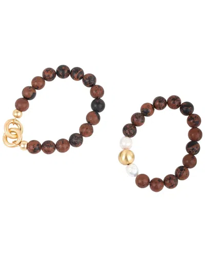 SAACHI SAACHI GOLD PEARL BRACELET