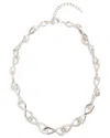 Saachi Infinity Link Collar Necklace In Metallic