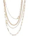 Saachi Mixed Chain Link Layered Necklace