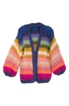 Saachi Cardigan In Bright Multi