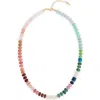 Saachi Mixed Bead Statement Necklace In Multi