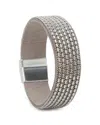 Saachi Multi-strand Mesh Bracelet In Metallic