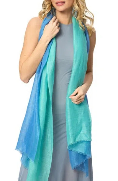 Saachi Ocean Gradient Scarf In Blue