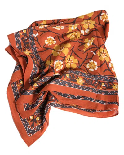 Saachi Oleander Print Bandana In Brown