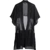 Saachi Open Knit Cover-up In Black