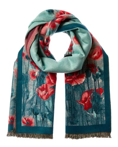 Saachi Paisley Reversible Ruana In Multi