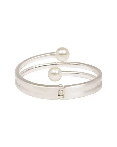 Saachi Pearl Endless Pearl Bracelet In Metallic
