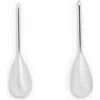 Saachi Petal Drop Earrings In Silver
