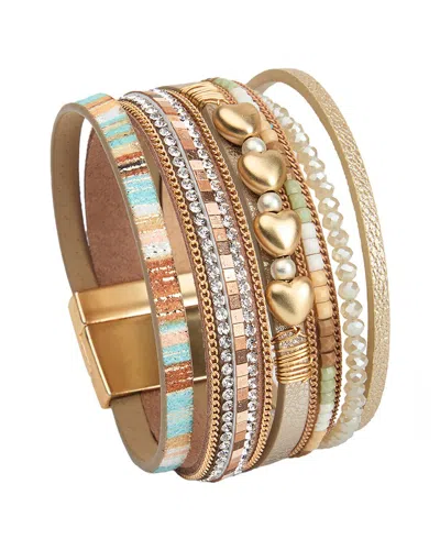 Saachi Quad Heart Bracelet