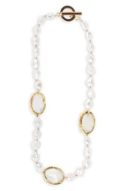 Saachi Santa Barbara Necklace In White