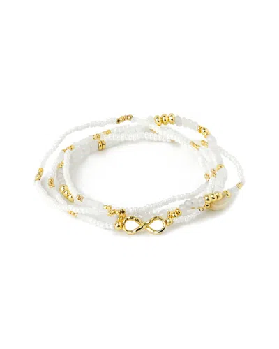 Saachi Skyla Infinity Beaded Bracelet Set