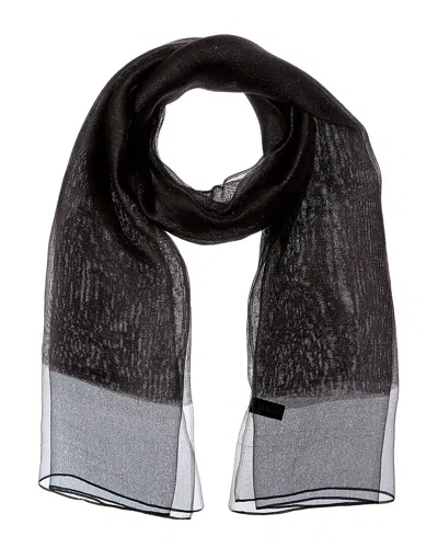 SAACHI SAACHI SOLID GLITZ SILK SCARF