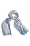 Saachi Stripe Print Scarf