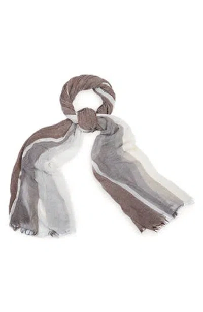 Saachi Stripe Print Scarf