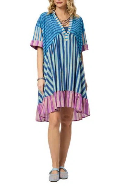 Saachi Striped Tunic Dress
