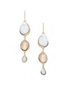 Saachi Triplicity Orb Dangle Earrings