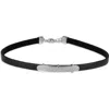 Saachi Western Chic Charm Choker Necklace In Black