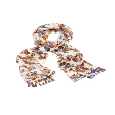 Saachi Women's Atalia Multi Floral Multicolor Scarf