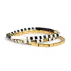 Saachi Stretchable Bracelet In Yellow