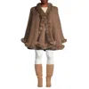 Saachi Cape In Brown