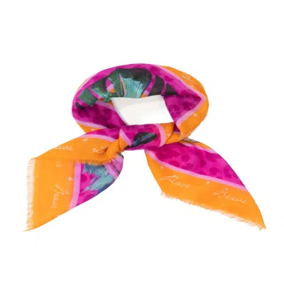 Saachi Women's Eco Luxe Print Leopard Bandana
