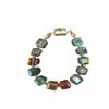 Saachi Women's Faceted Bead And Stone Multicolor Bracelet In Multi