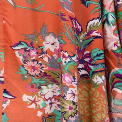 Saachi Women's Flowy Floral Kimono