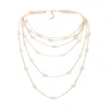 Saachi Women's Glass Multi Layer Gold Necklace In Gold