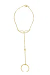 Saachi Women's Gold Angel Wing Ring Bracelet Set