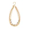 Saachi Women's Gold Crystal Cascade Chain Necklace In Gold
