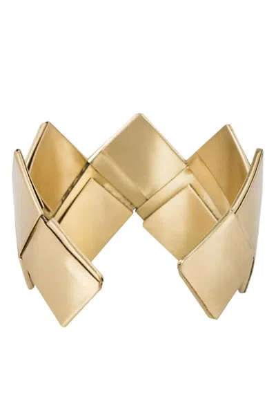 Saachi Women's Gold Hera Cuff Bracelet