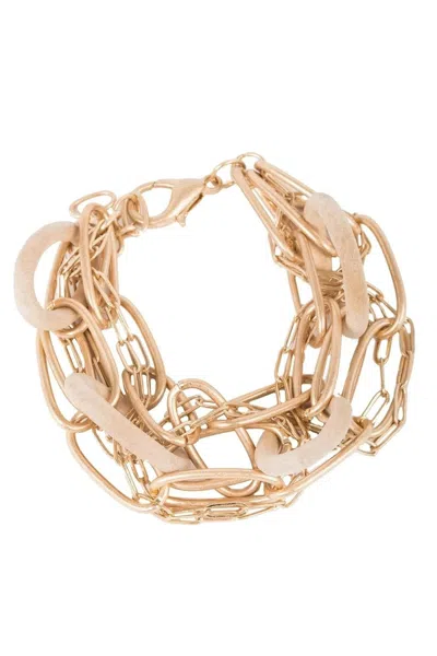 Saachi Women's Gold Nava Bracelet